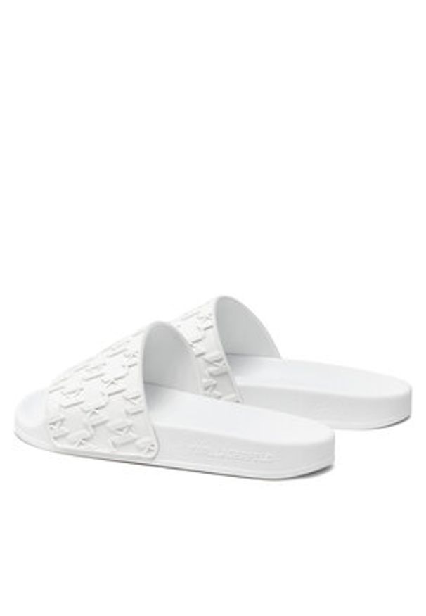 Karl Lagerfeld - KARL LAGERFELD Klapki KL80903 Biały. Kolor: biały