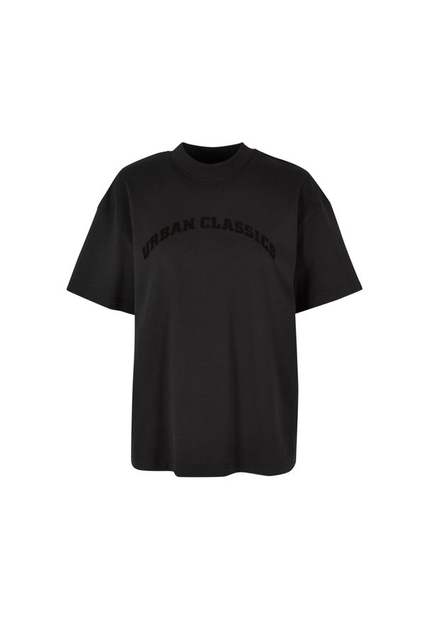 Damska koszulka z nadrukiem Urban Classics Flock. Kolor: czarny. Wzór: nadruk