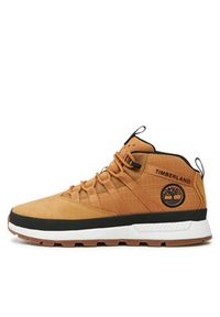 Timberland Sneakersy Euro Trekker Super Ox TB0A5UW92311 Brązowy. Kolor: brązowy. Materiał: nubuk, skóra #7