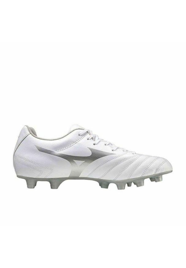 Mizuno - Buty Piłkarskie dla Dzieci Monarcida Neo II Select MD. Kolor: biały. Sport: piłka nożna