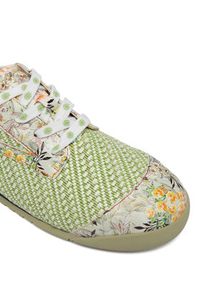 Laura Vita Półbuty Tivanao 04 Zielony. Kolor: zielony. Materiał: materiał #2