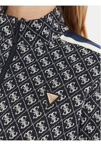 Guess Bluza V5RQ03 KCO90 Niebieski Regular Fit. Kolor: niebieski. Materiał: syntetyk