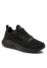 skechers - Skechers Sneakersy BOBS SPORT Face Off 117209/BBK Czarny. Kolor: czarny. Materiał: mesh, materiał. Model: Skechers Sport