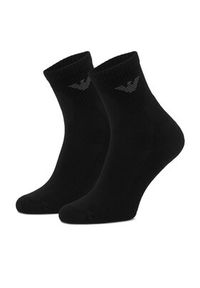 Emporio Armani Underwear Skarpety krótkie EM000551 AF14499 MC061 Czarny. Kolor: czarny. Materiał: bawełna #4