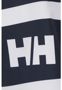 Helly Hansen szorty kąpielowe kolor granatowy. Kolor: niebieski. Materiał: poliester, tkanina