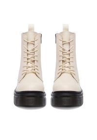 DeeZee Trzewiki 13258-2 Beżowy. Kolor: beżowy. Materiał: skóra #5