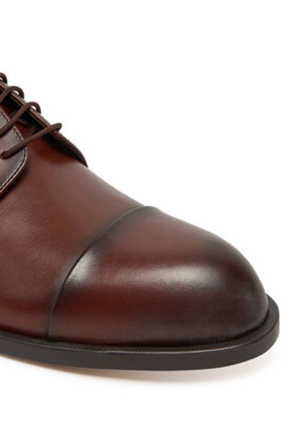 BOSS Półbuty Tayil-L 50548293 Brązowy. Kolor: brązowy. Materiał: skóra