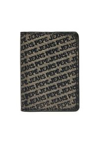 Pepe Jeans Portfel męski Spencer PM070385 Czarny. Kolor: czarny. Materiał: skóra #1