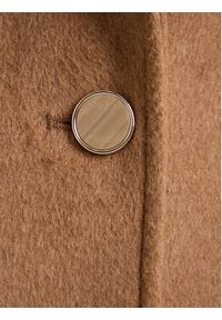 Guess Płaszcz wełniany W5BL19 W2642 Brązowy Regular Fit. Kolor: brązowy. Materiał: syntetyk #7