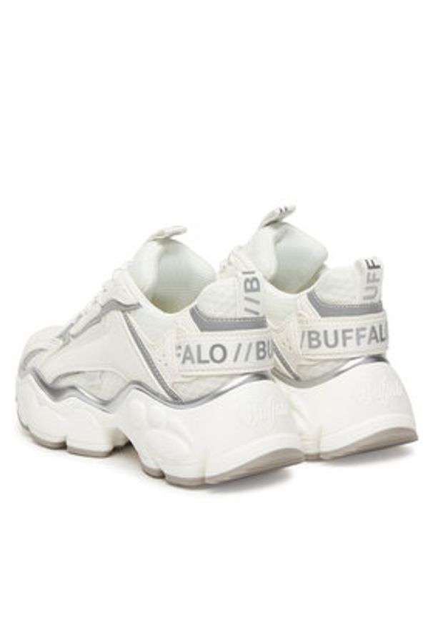 Buffalo Sneakersy 1636669 Biały. Kolor: biały. Materiał: skóra