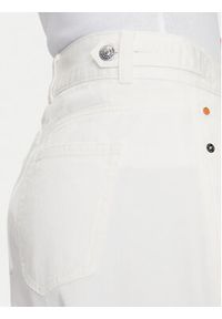 BOSS Jeansy Talashea 50537020 Écru Wide Leg. Kolor: kremowy #5