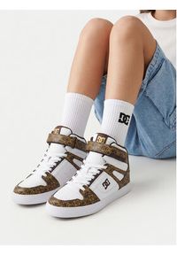 DC Shoes Sneakersy EO-PURE HIGH-TOP SE EV SN DC01796210 Biały. Kolor: biały. Materiał: materiał #2