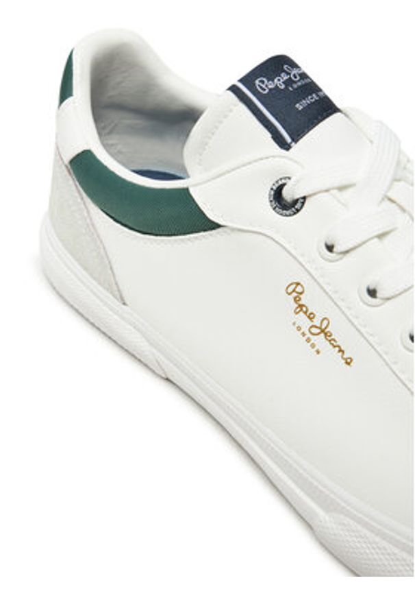 Pepe Jeans Sneakersy PMS30839 Zielony. Kolor: zielony. Materiał: skóra