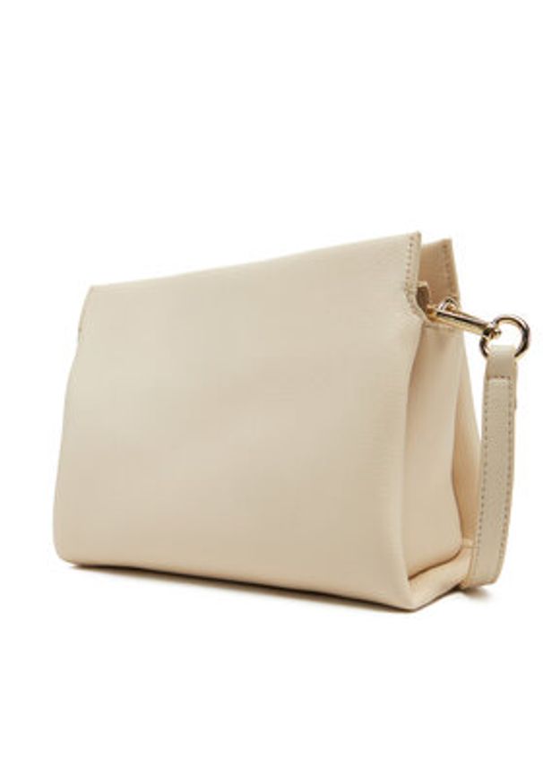 TOMMY HILFIGER - Tommy Hilfiger Torebka Th Legacy Mini Crossover AW0AW17225 Écru. Materiał: skórzane