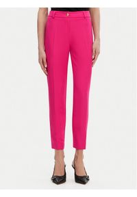 Maryley Spodnie materiałowe 25EB52Z/M24/43AL Różowy Regular Fit. Kolor: różowy. Materiał: syntetyk
