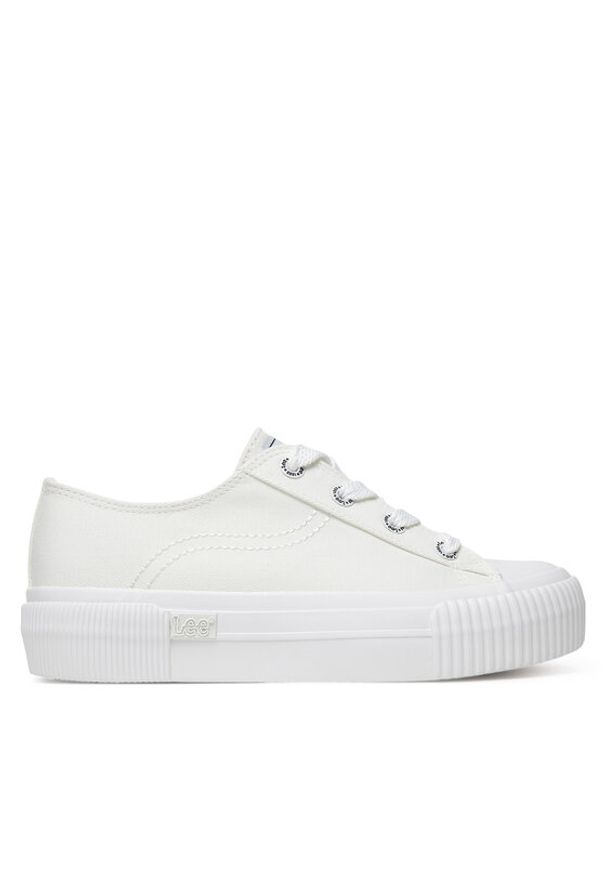 Lee Trampki Isla C Women Low 50251001.1FG Biały. Kolor: biały. Materiał: materiał