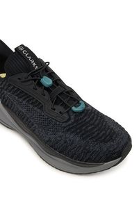 Clarks Sneakersy Pace Rise 26187370 Czarny. Kolor: czarny. Materiał: materiał #2