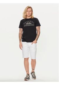 Blend Szorty jeansowe 20716686 Biały Slim Fit. Kolor: biały. Materiał: bawełna #4