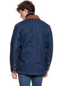 Lee - KURTKA JEANSOWA LEE x TIMBERLAND BOX JACKET RINSE L87JGT36. Materiał: jeans #6