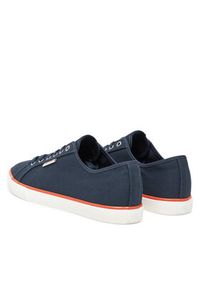 Calvin Klein Jeans Tenisówki Ess Vulc Low Mg Cv YM0YM01301 Granatowy. Kolor: niebieski. Materiał: materiał #4