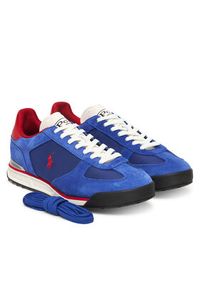 Polo Ralph Lauren Sneakersy 809P01641001 Niebieski. Kolor: niebieski. Materiał: zamsz, skóra #4