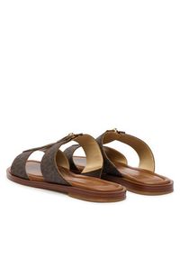 MICHAEL Michael Kors Klapki Berkley Flat 40S6BRFS1B Brązowy. Kolor: brązowy. Materiał: skóra #5