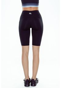 ROUGH RADICAL - Legginsy do biegania damskie Rough Radical Alfa Shorts. Kolor: czarny