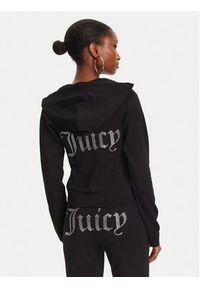 Juicy Couture Bluza Ola JCWAS125310 Czarny Slim Fit. Kolor: czarny. Materiał: bawełna