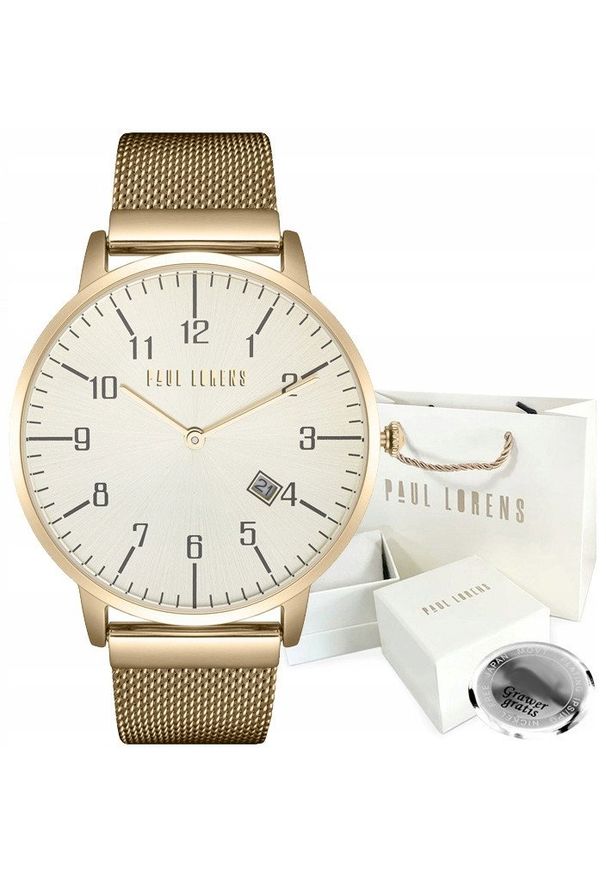 Zegarek damski Paul Lorens KADOMA-4D1 Z GRAWEREM