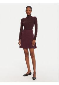 Vero Moda Spódnica mini Saba 10325944 Fioletowy Regular Fit. Kolor: fioletowy. Materiał: wiskoza, syntetyk #4