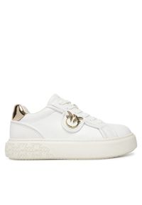 Pinko - PINKO Sneakersy Yoko 06 SS0041P087 Biały. Kolor: biały. Materiał: skóra #1