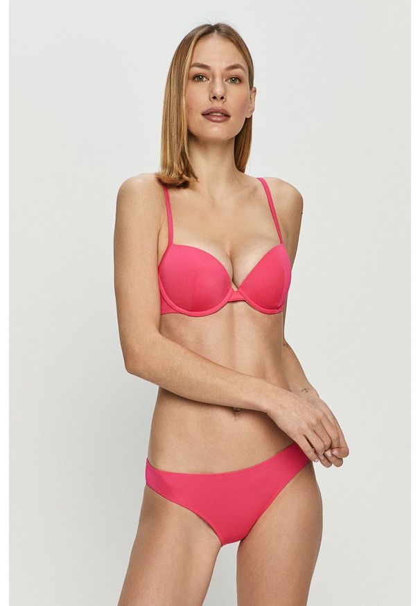 EA7 Emporio Armani - Strój kąpielowy. Kolor: fioletowy