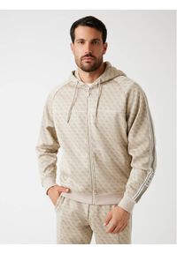 Guess Bluza 179265 Brązowy Classic Fit. Kolor: brązowy