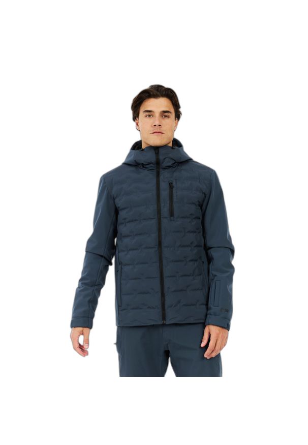 Kurtka narciarska Protest Malmo. Kolor: niebieski. Sezon: zima. Sport: narciarstwo