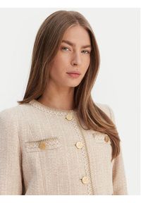 Luisa Spagnoli Marynarka Vasari 542790 Beżowy Regular Fit. Kolor: beżowy. Materiał: bawełna #2