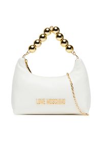 Love Moschino - Torebka LOVE MOSCHINO. Kolor: biały