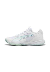 Damskie buty halowe Puma Accelerate Pro. Kolor: biały. Sport: piłka ręczna #1
