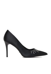 DeeZee Szpilki CEO-CD24-205 Czarny. Kolor: czarny. Materiał: materiał. Obcas: na szpilce #5