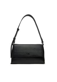 Calvin Klein Torebka Ck Daily Shoulder Bag Pebble K60K612139 Czarny. Kolor: czarny. Materiał: skórzane