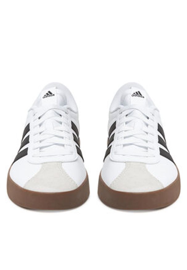 Adidas - adidas Sneakersy Vl Court 3.0 Low Skateboarding ID8797 Biały. Kolor: biały. Materiał: skóra. Sport: skateboard