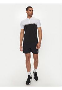 BOSS - Boss Polo Pariq MB 6 50519864 Czarny Slim Fit. Typ kołnierza: polo. Kolor: czarny. Materiał: syntetyk