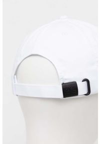 Karl Lagerfeld czapka z daszkiem kolor biały z nadrukiem. Kolor: biały. Wzór: nadruk #4