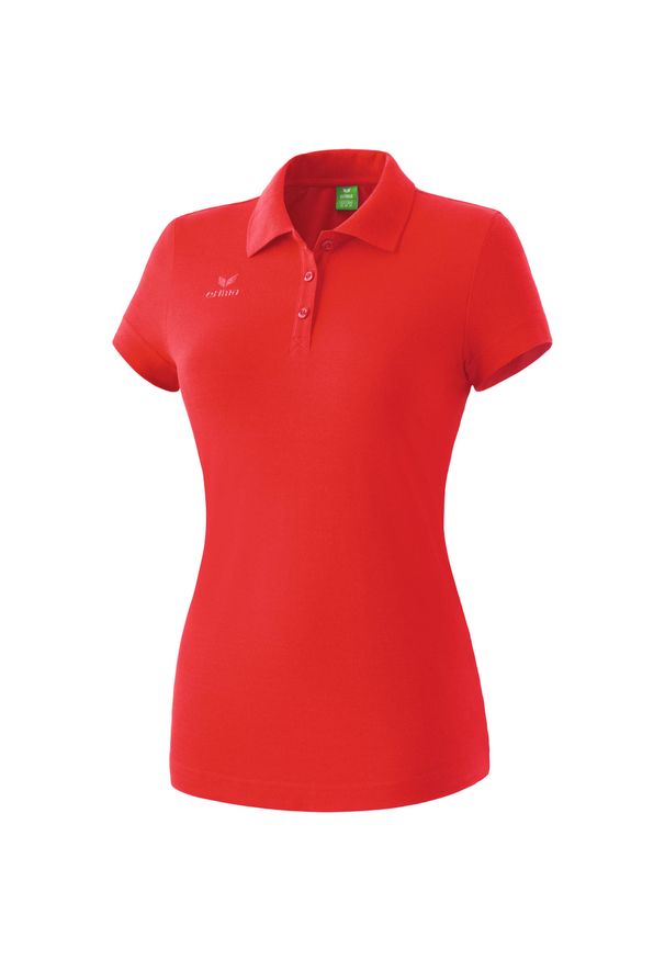 ERIMA - Damska koszulka polo Erima Teamsport. Typ kołnierza: polo. Kolor: czerwony