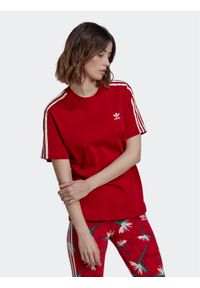 Adidas - adidas T-Shirt THEBE MAGUGU HK5209 Czerwony Regular Fit. Kolor: czerwony. Materiał: bawełna