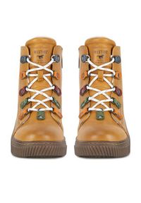 Mustang Trzewiki 1436-601 Żółty. Kolor: żółty. Materiał: materiał #5