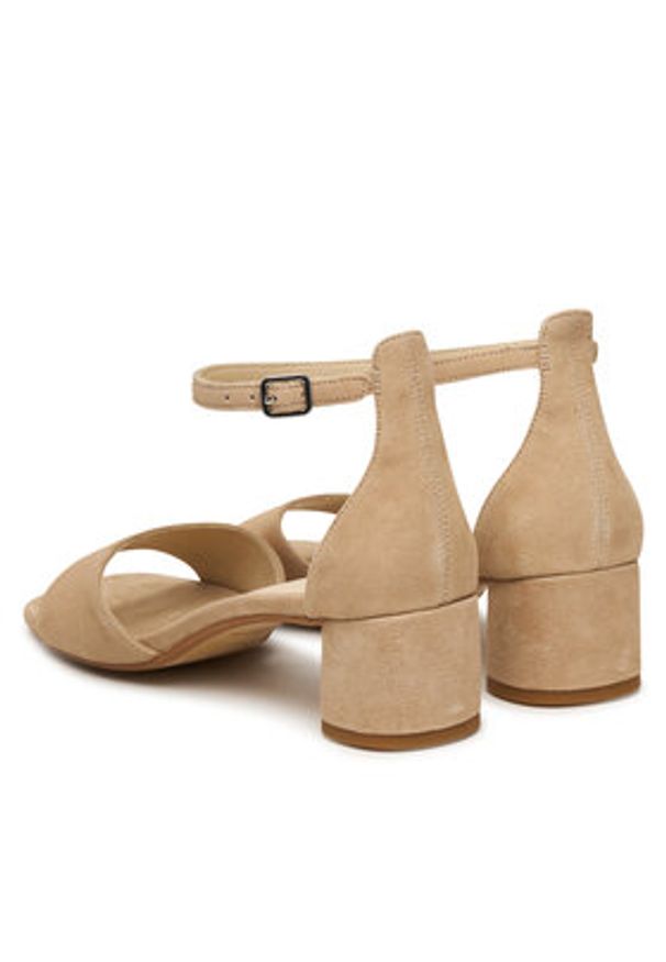 Vagabond Shoemakers Sandały Piper 5921-040-11 Beżowy. Kolor: beżowy. Materiał: zamsz, skóra