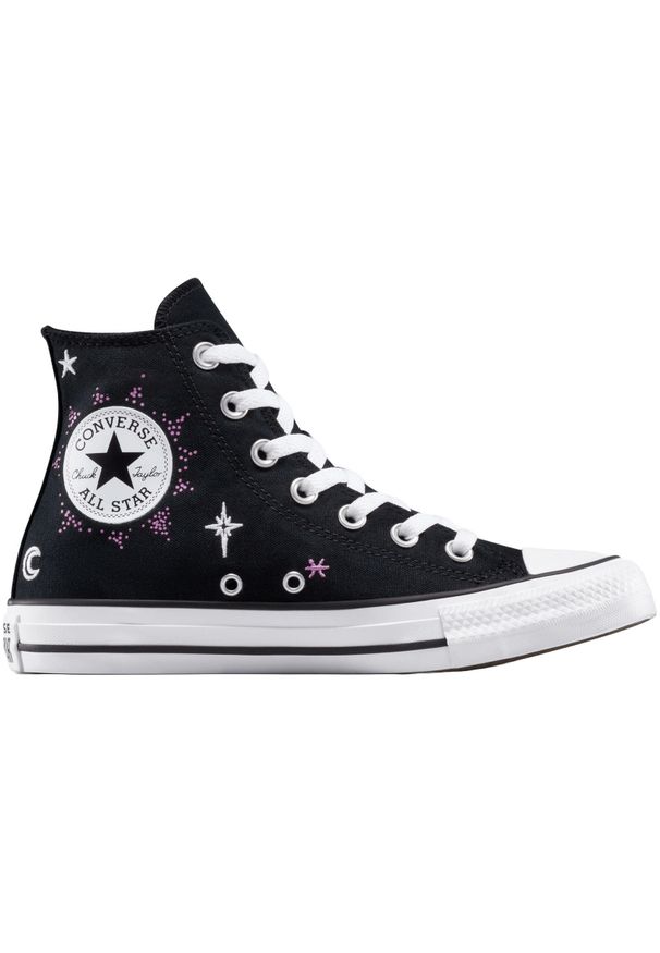 Adidasy Converse Chuck Taylor All Star Celestial, Dla obu płci. Kolor: czarny. Materiał: materiał. Model: Converse All Star