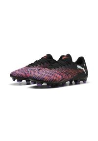 Puma - Buty piłkarskie męskie PUMA Future 8 Play FG/AG. Kolor: biały, czarny, czerwony, wielokolorowy. Materiał: syntetyk, materiał. Szerokość cholewki: normalna. Sport: piłka nożna