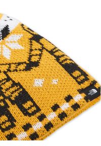 The North Face Czapka Cabin Ski Tuke NF0A8CH0 Żółty. Kolor: żółty. Materiał: poliester, materiał