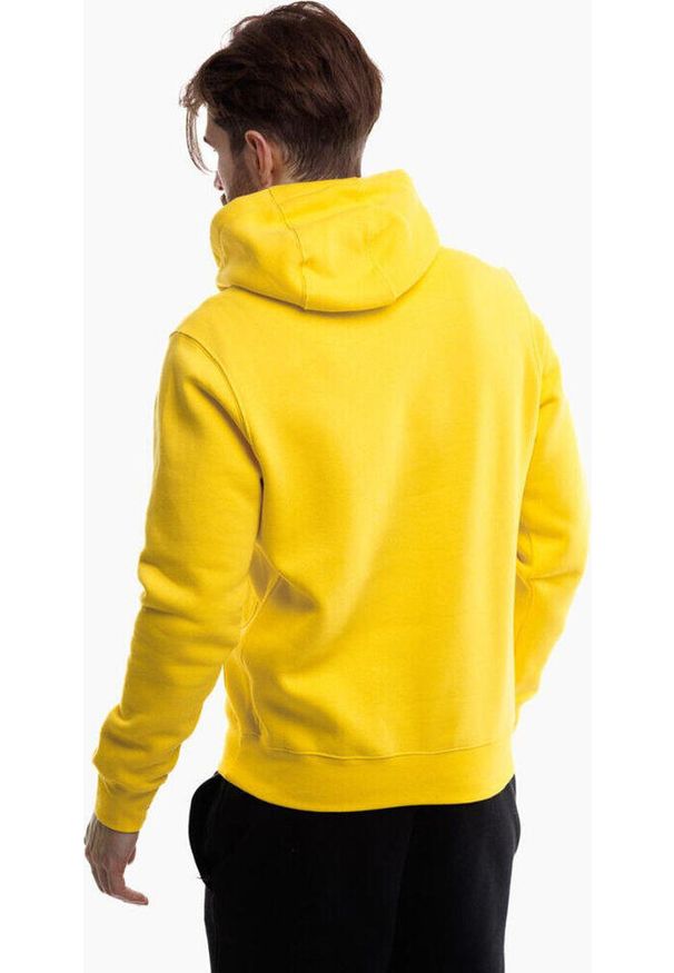 Bluza sportowa męska Nike Team Club 20 Hoodie. Kolor: żółty. Długość rękawa: długi rękaw. Styl: sportowy